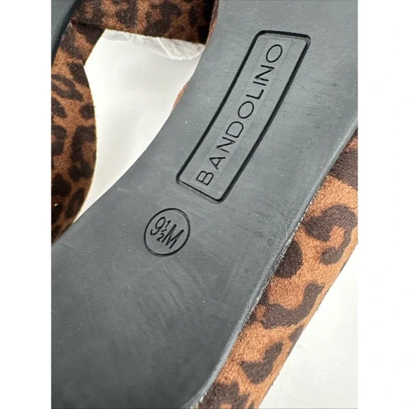 Bandolino Leopard Print Grenow Pointed Toe Dress Heels Womans Size 9.5 - Picture 8 of 9